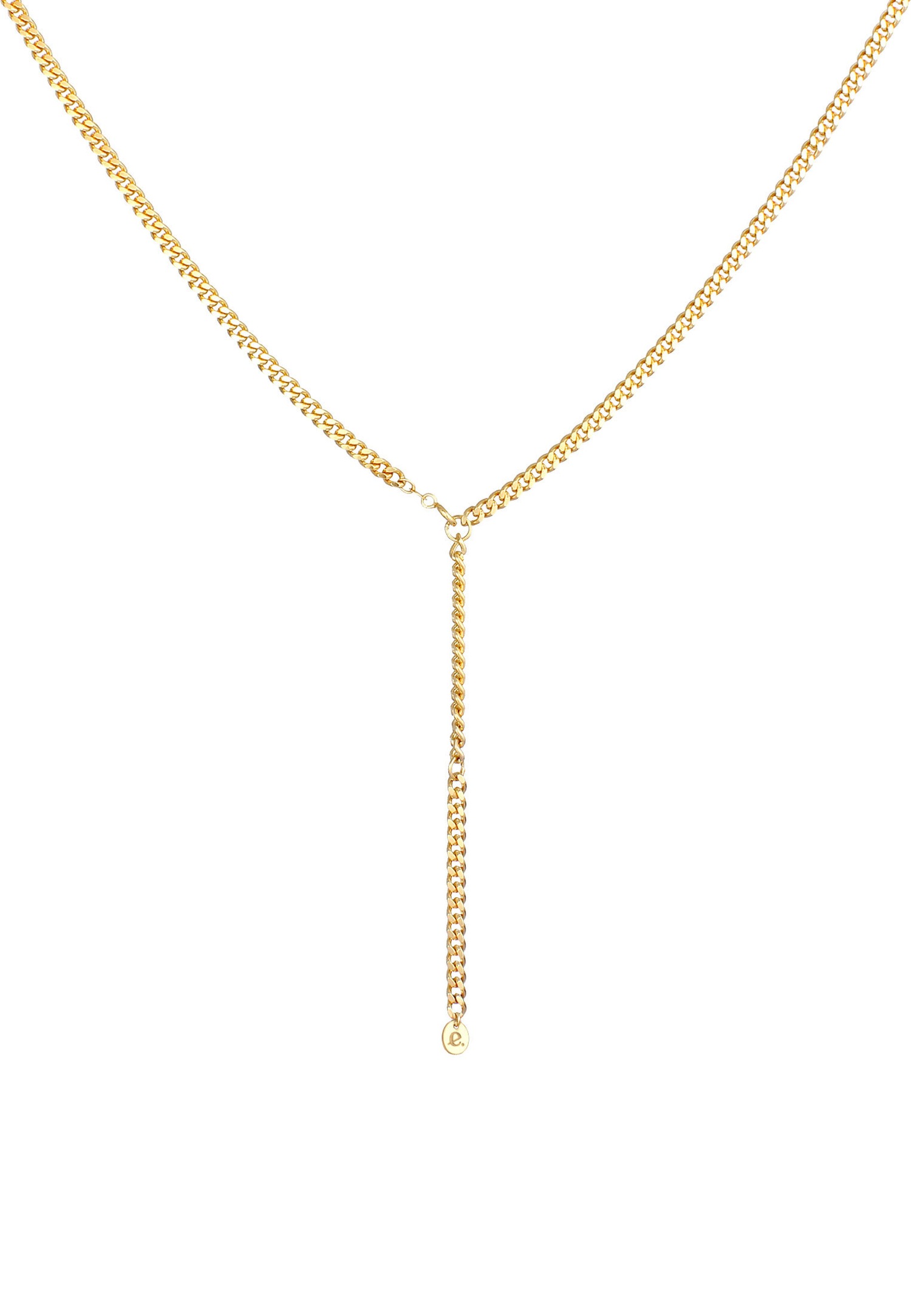 Elli PREMIUM Femmes Chaîne en Y Couches Look Réglable en Argent Sterling 925