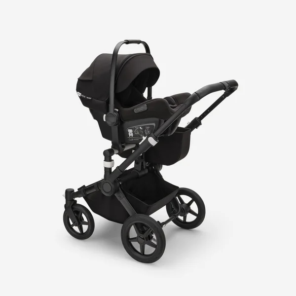 Bugaboo Donkey 5 Twin 2-in-1 -rattaasetti, musta/harmaa, harmaanruskea