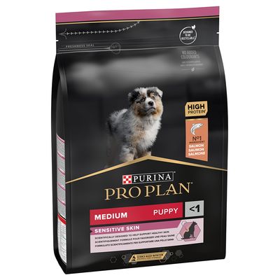 PURINA PRO PLAN Medium Puppy Sensitive Skin táp