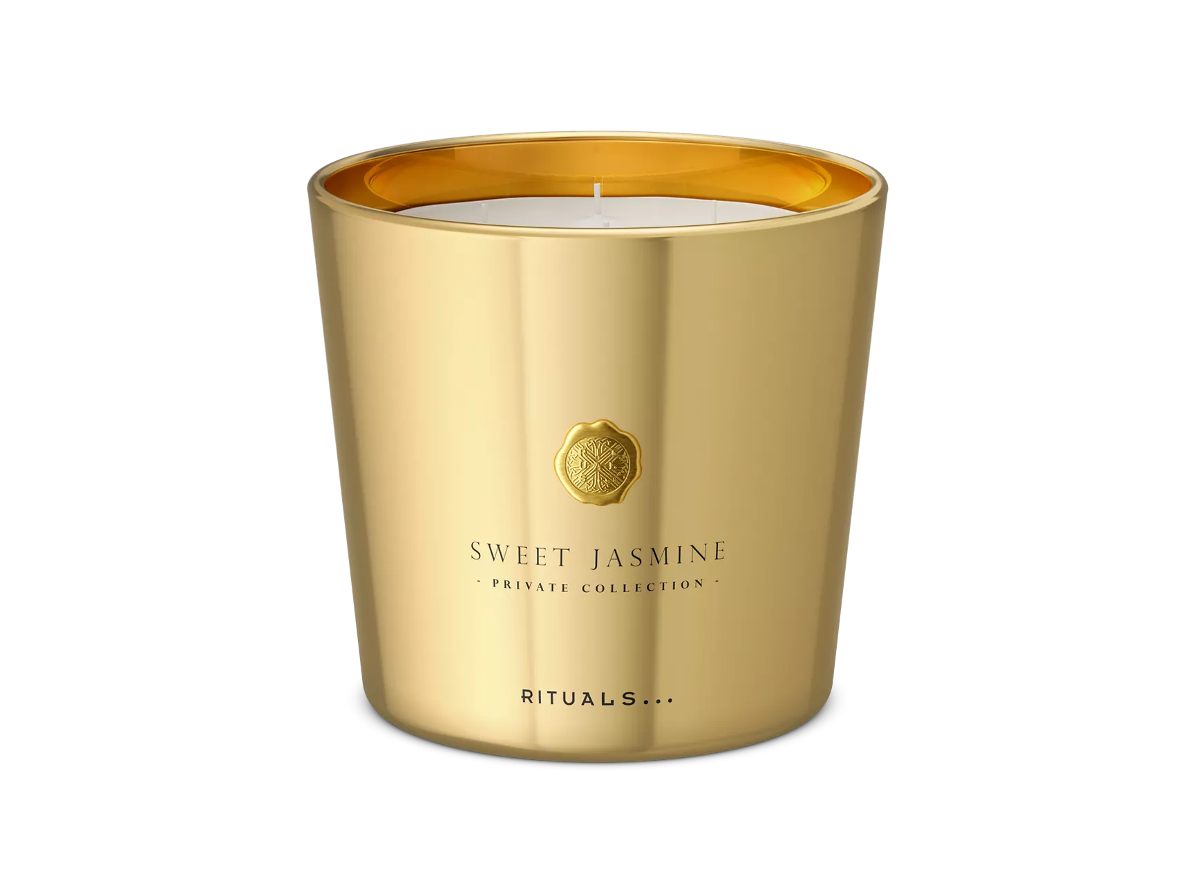 Bougie parfumée grand format au jasmin doux, collection privée, 1600 g
