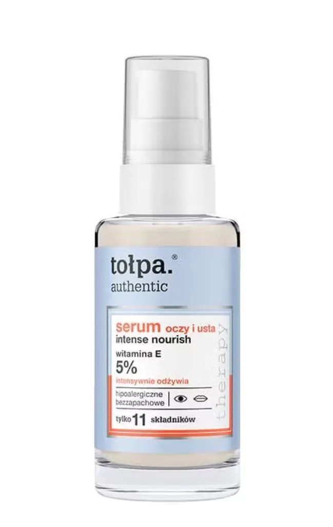 Tołpa Authentic Intense Nourish Serum do pielęgnacji okolic oczu i ust