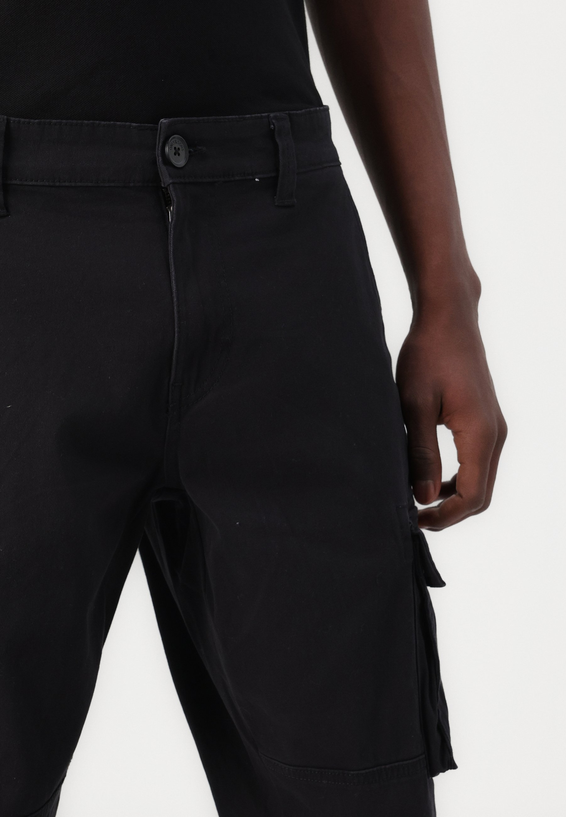 Only & Sons ONSCAM LIFE - Pantalon cargo - noir