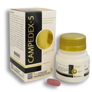 BIO STILOGIT PHARMACEUTICAL Nahrungsergänzungsmittel Campedex-5 15 ovale Tabletten