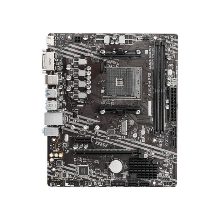 Motherboard - MSI - A520M-A PRO - (911-7C96-020)