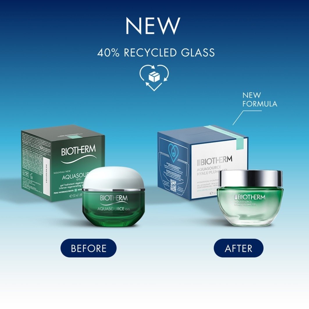 Biotherm Aquasource hialurono rūgšties putlinantis veido gelis, 30 ml