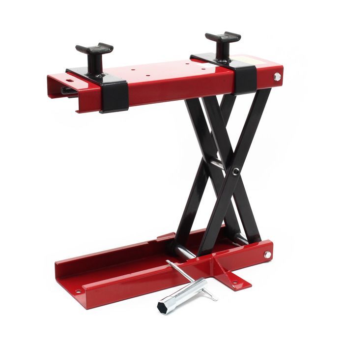 Elevador de motocicletas - Mini elevador de motocicletas, mesa de montaje con soporte, hasta 500 kg