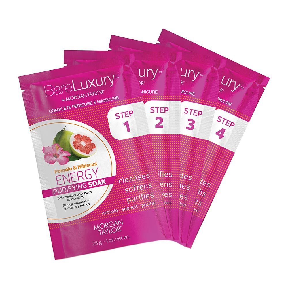 Morgan Taylor Bare Luxury Energy pomelo in hibiskus