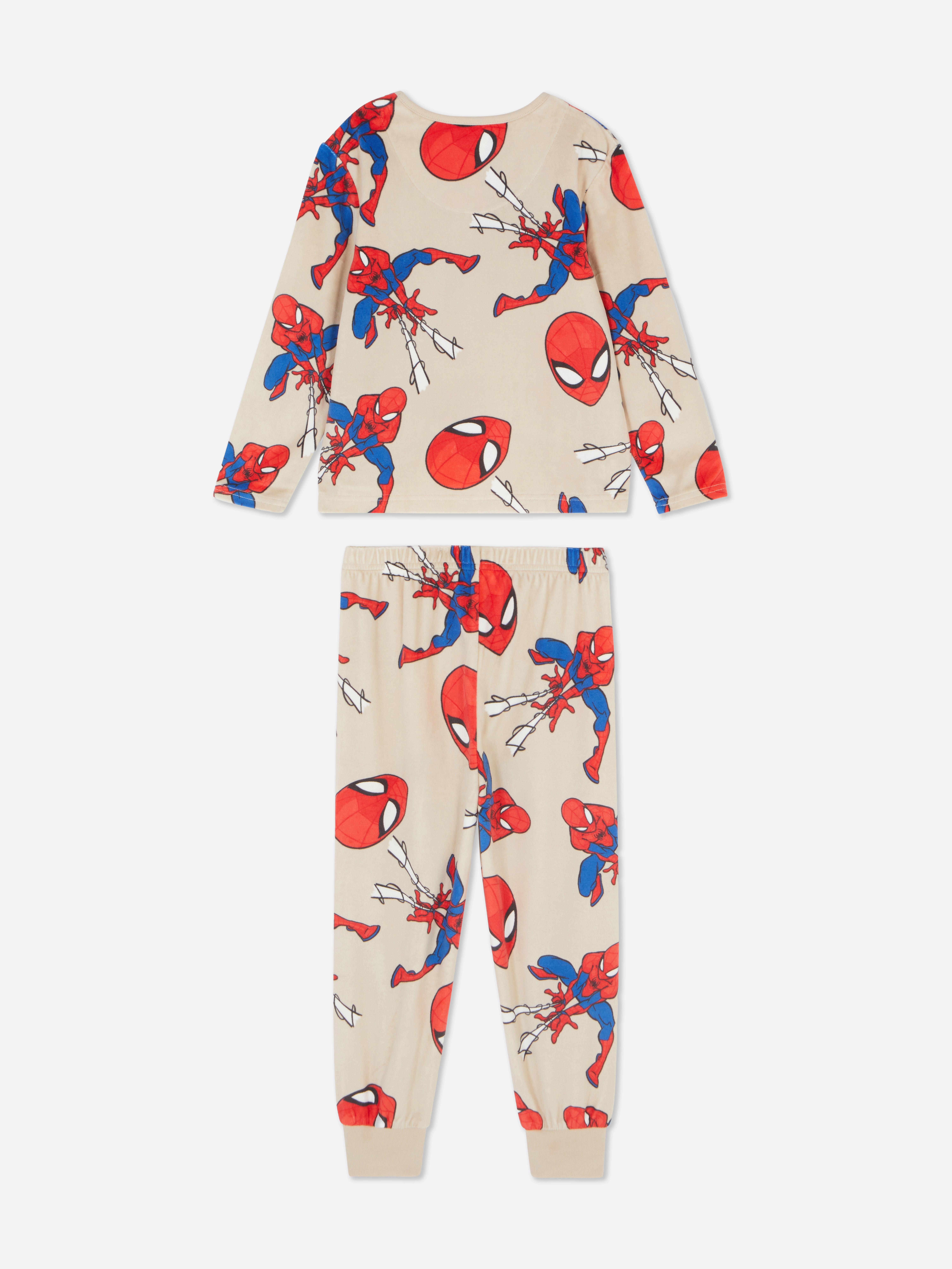 Pijama lungă MARVEL Spider-Man O pijama cu Spider-Man, cu tricou cu mânecă lungă și pantaloni de pijama