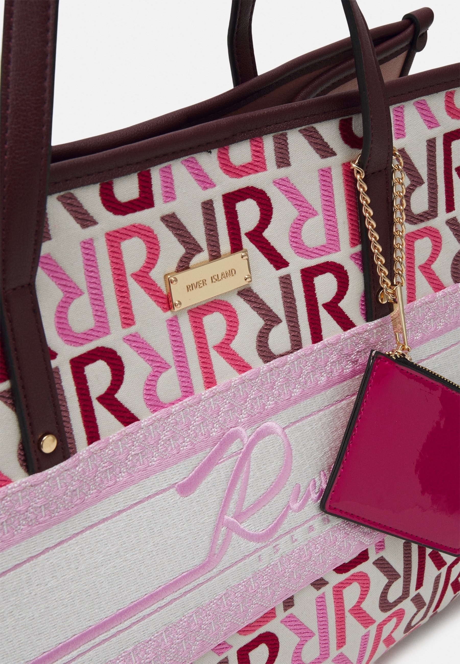 Sac cabas River Island rose