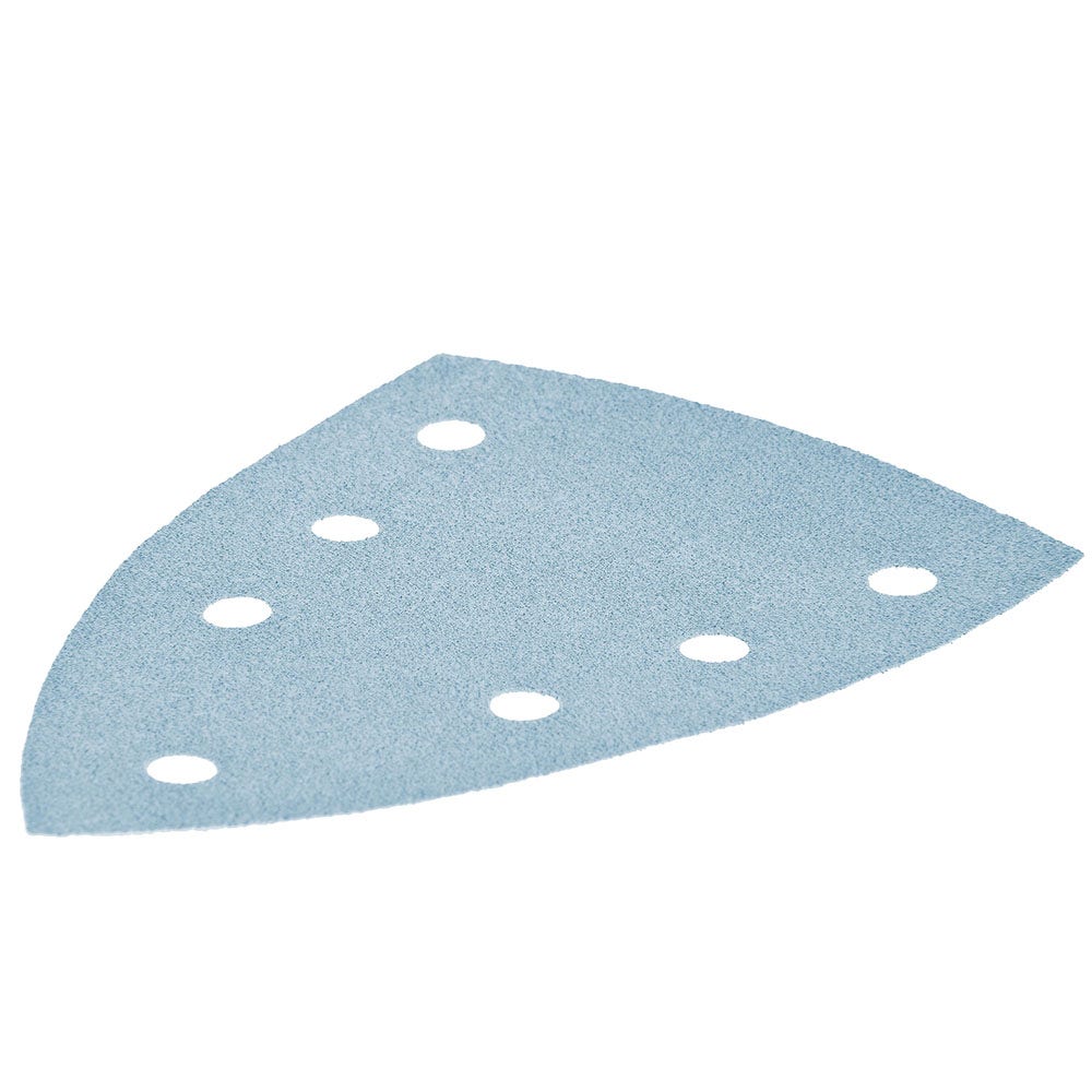 FESTOOL Schleifpapier 93 mm, Körnung 120, 7 Löcher, marineblau Delta 100P 497138