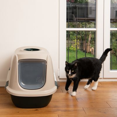Kooa kattenbak met deksel - 90% gerecycled plastic