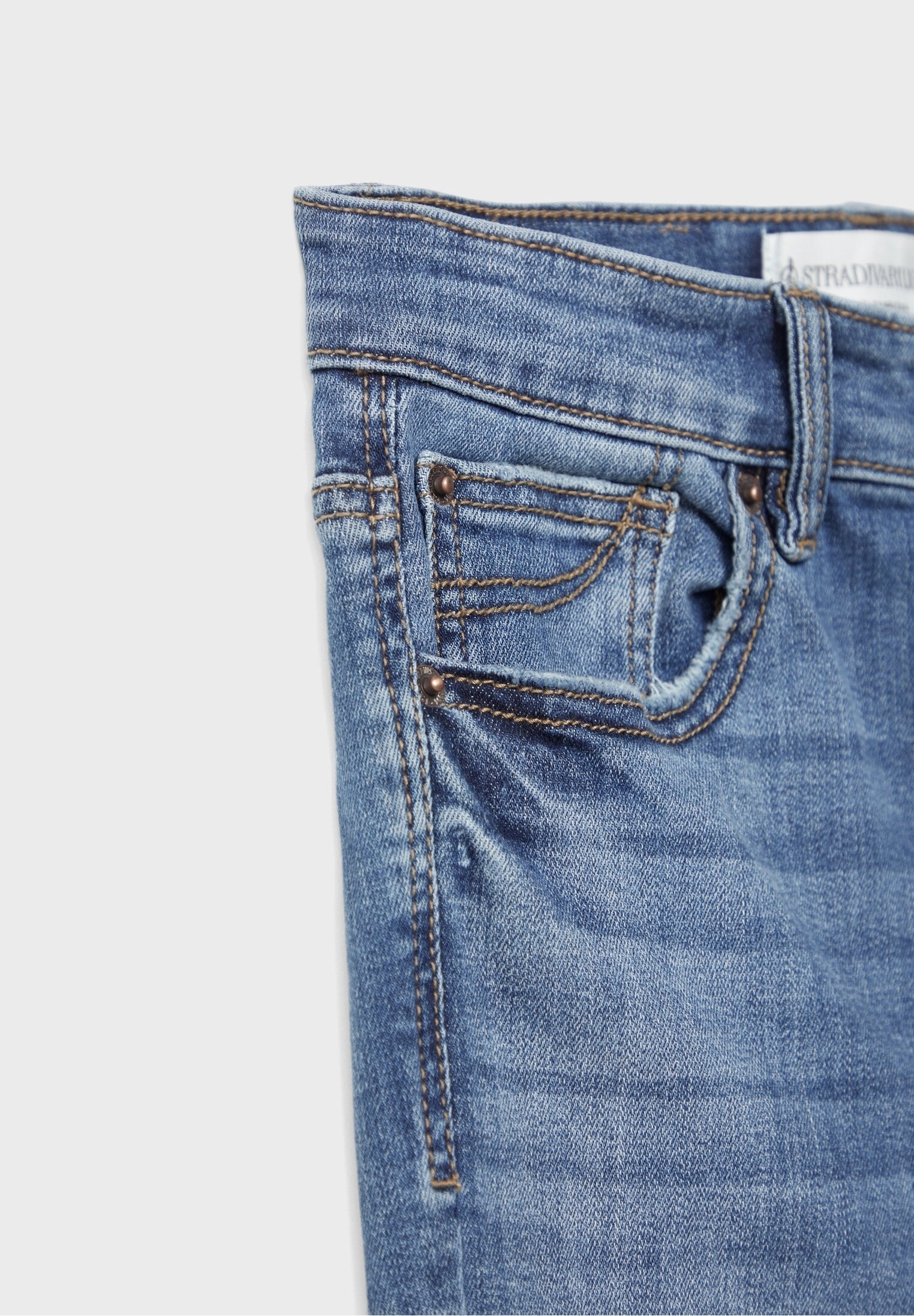 Calça jeans skinny Stradivarius - jeans azul