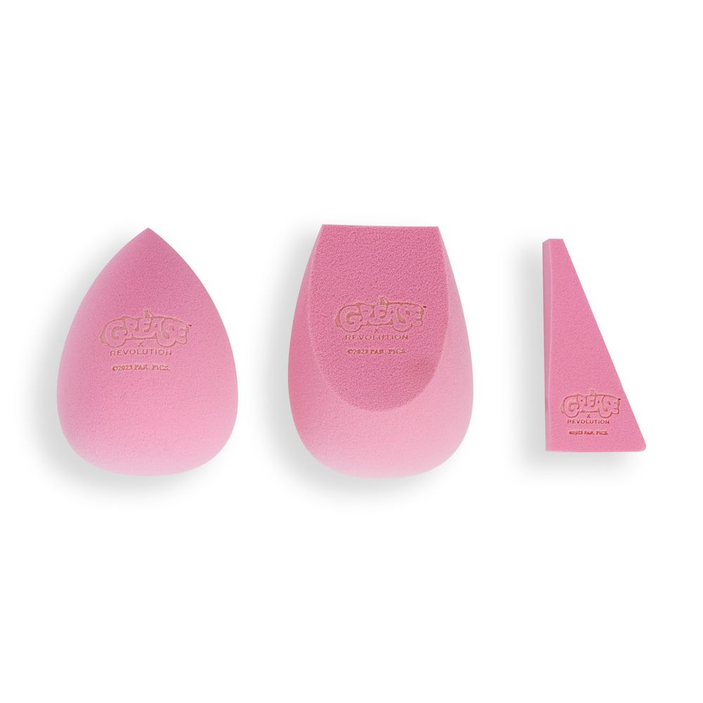 Sada hubiek na make-up Grease Frosty Palace Špongie na make-up