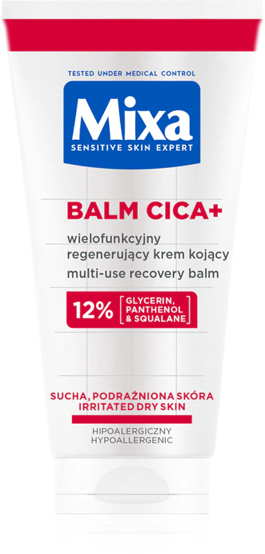 Mixa Balm Cica + bálsamo multifuncional para o corpo e o rosto