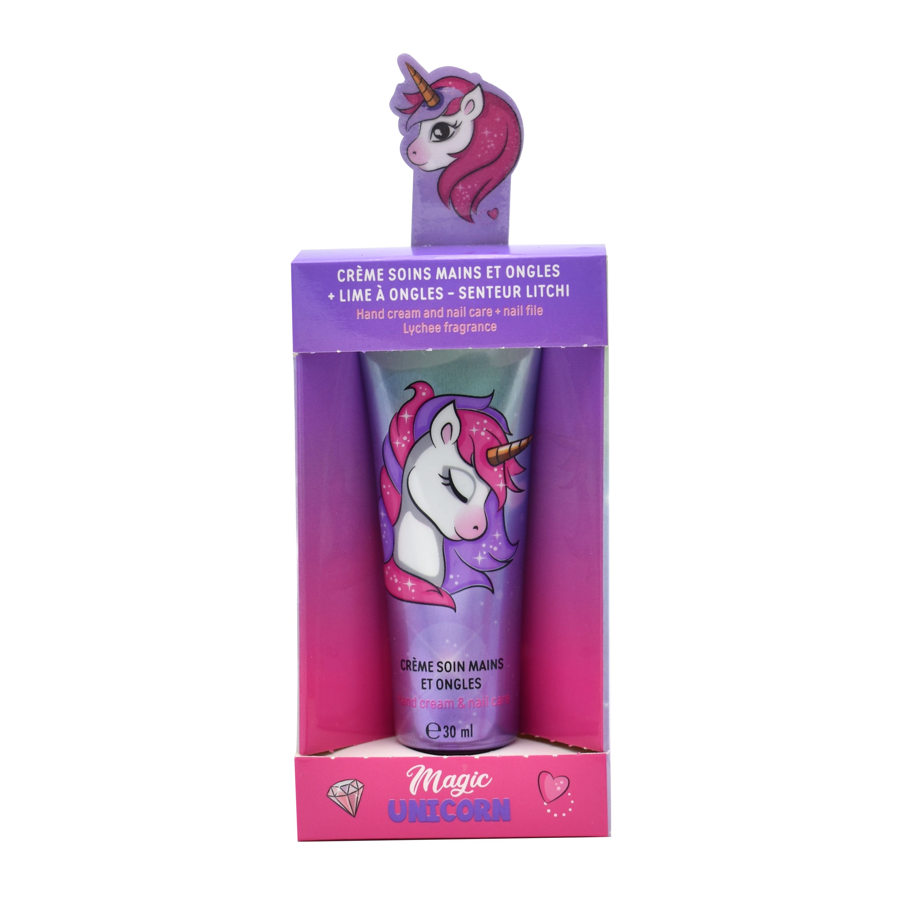 Komplet kreme za roke in pilice za nohte Unicorn Nega nohtov
