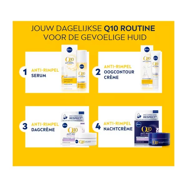 NIVEA Q10 Power Sensitive denný krém proti vráskam<br>50ml - Citlivá pleť
