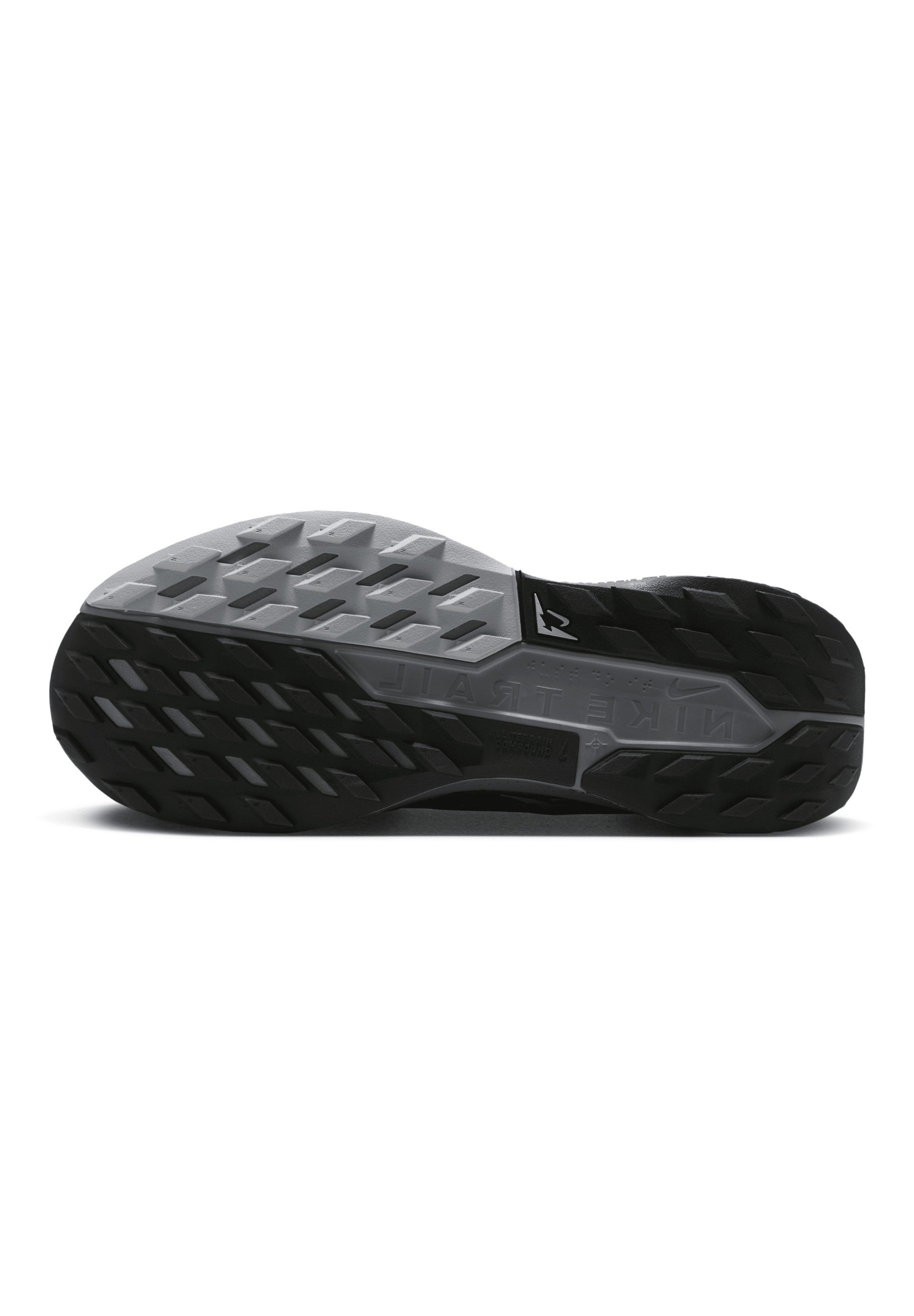 Nike Performance PEGASUS 5 - Trailrunning schoenen - zwart/wolfgrijs koelgrijs antraciet reflecterend zilver