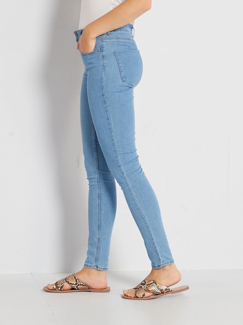 Calça jeans skinny elástica - double stone