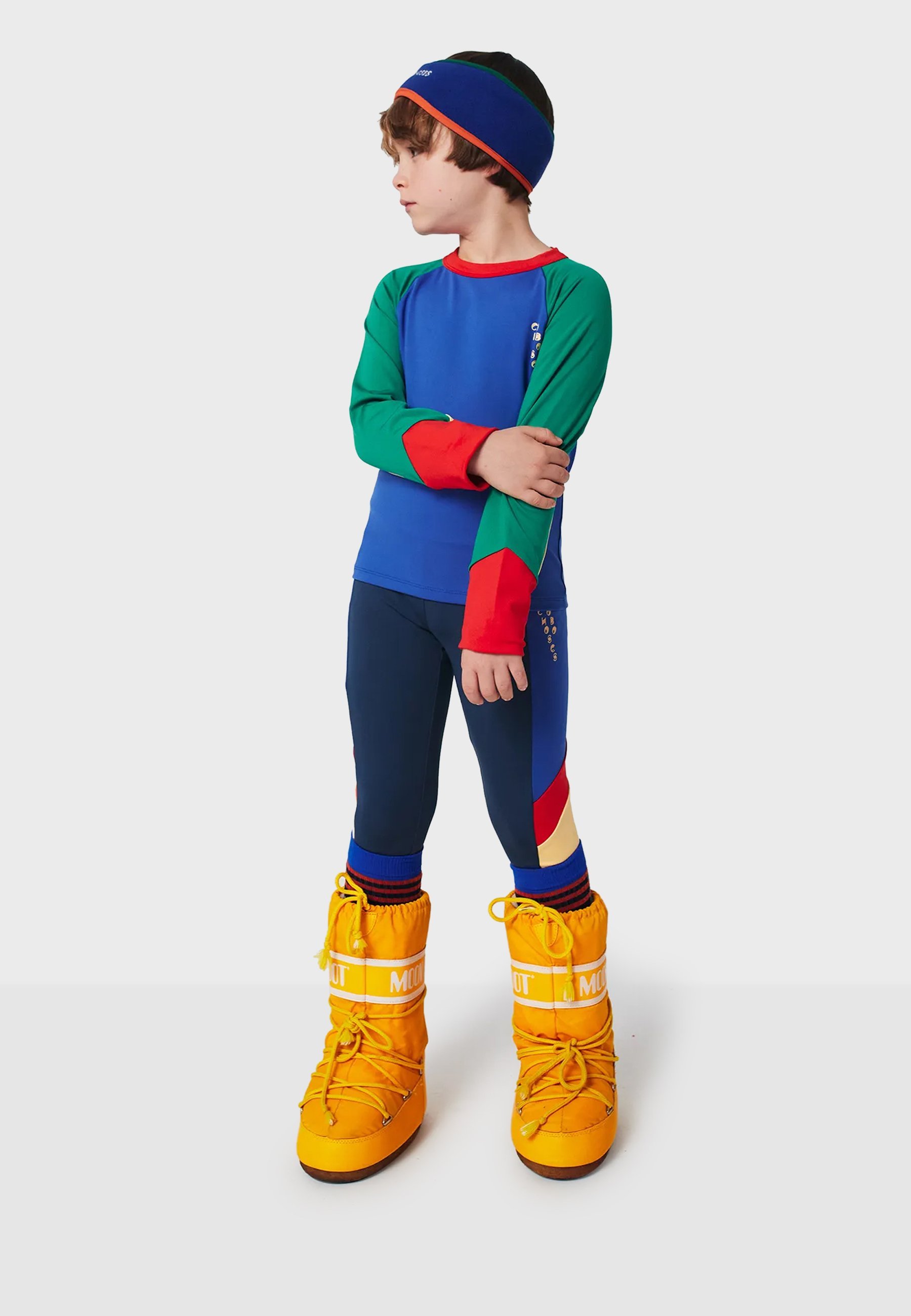 Bobo Choses BLOCK SPORTY UNISEX - Bluzka z długim rękawem - wielokolorowa