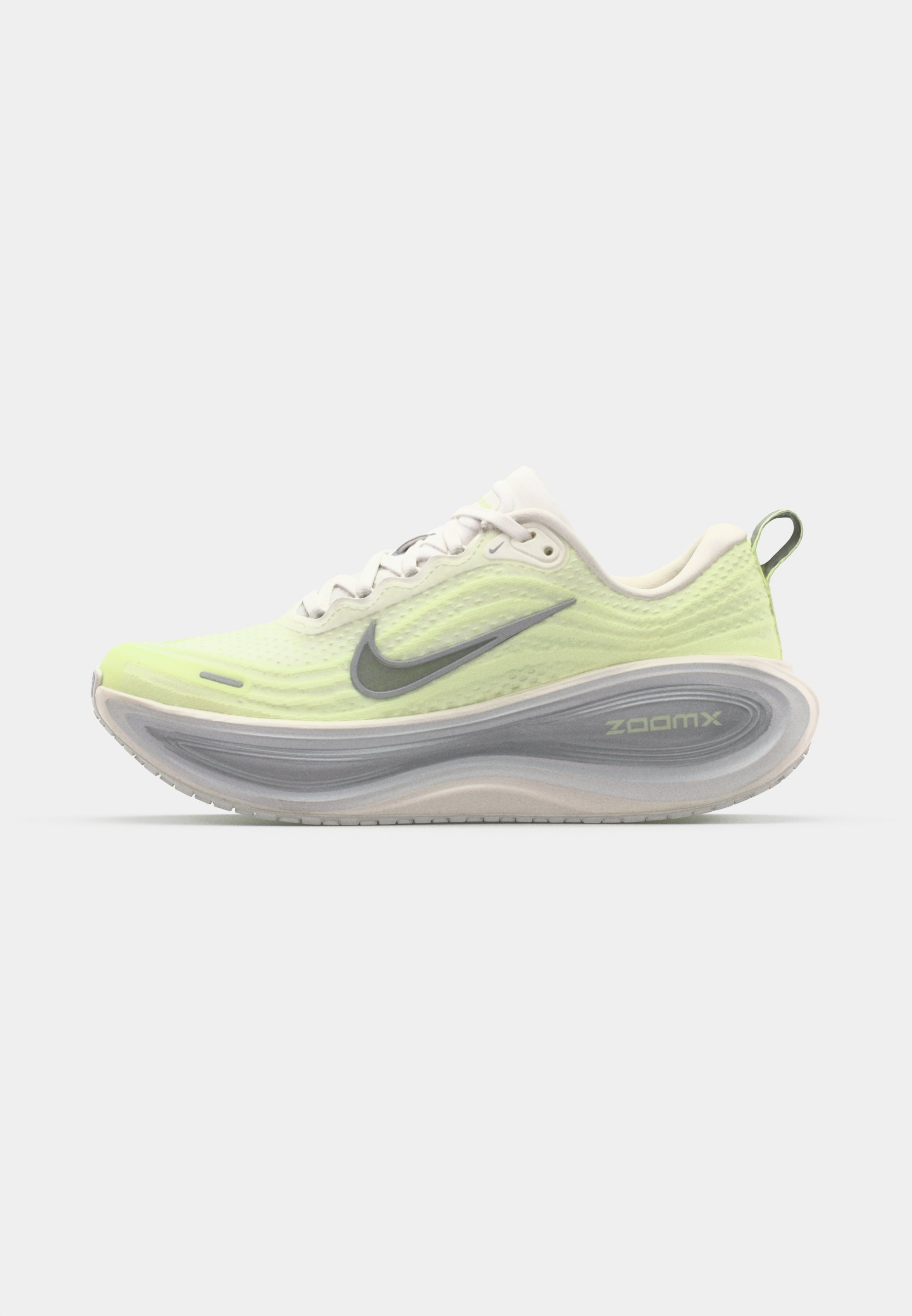 Nike Performance VOMERO PLUS - Hardloopschoenen voor op de weg - sail/metallic silver/barely volt/pure platinum/football grey