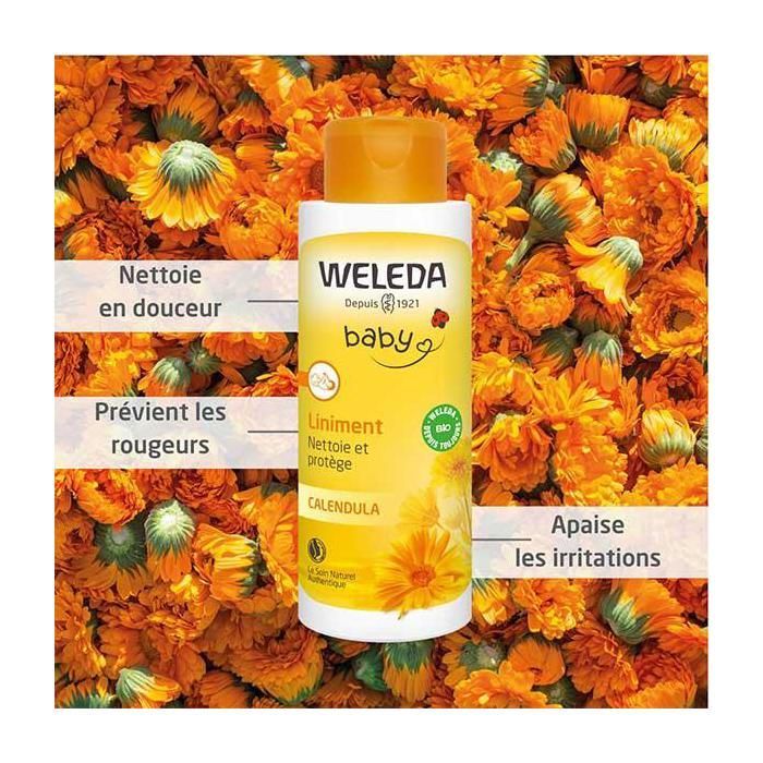 Weleda Baby Calendula Liniment Biologisch Pak van 2 x 400ml