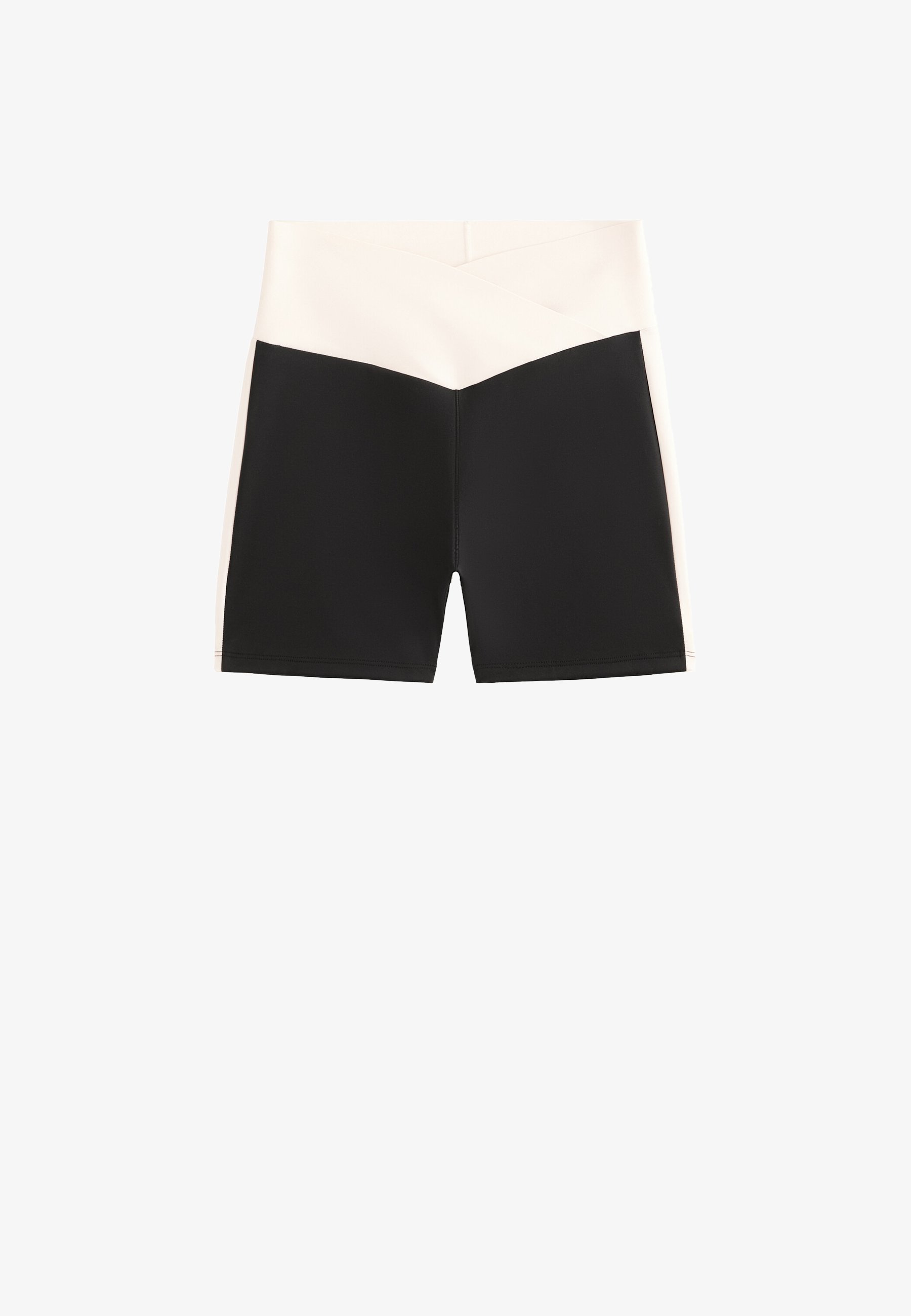 Legging taille haute OYSHO PERFECT-ADAPT 10 cm, coupe en V - Noir