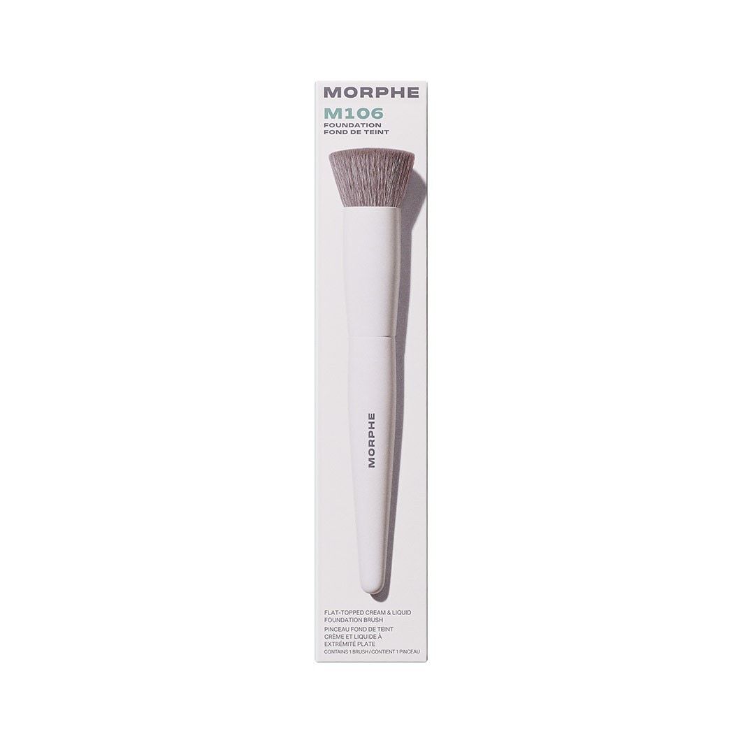 Štetec Morphe Foundation Brush M106, plochý štetec na krémové a tekuté podklady – 1 kus