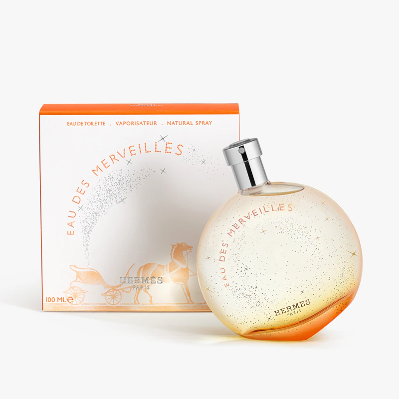 HERMÈS Eau des Merveilles eau de toilette para mulheres