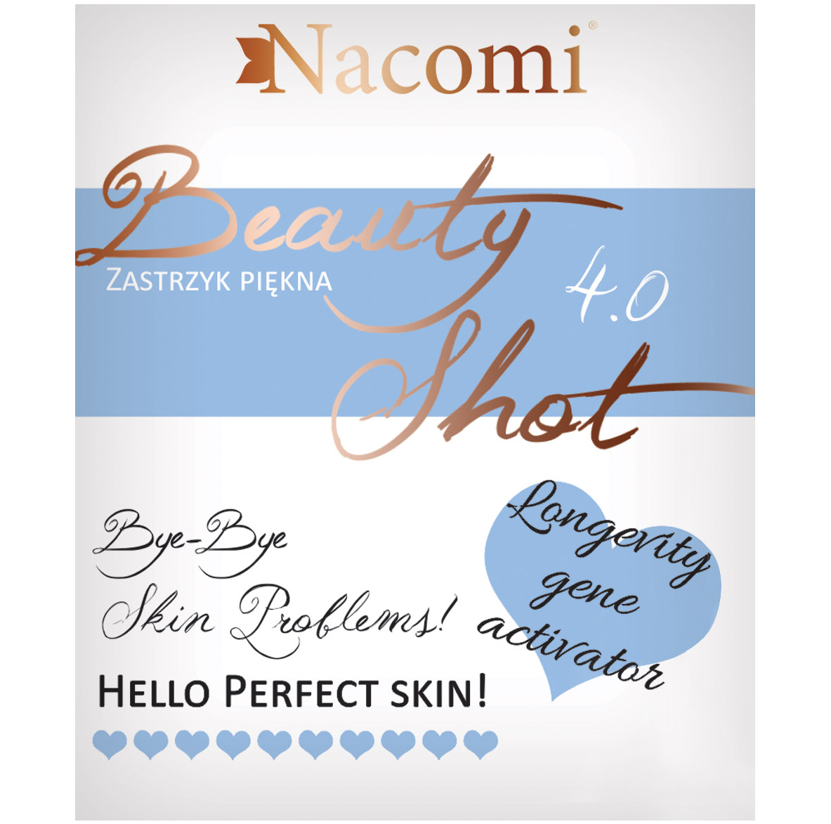 Nacomi fugtgivende og antirynke ansigtsserum-creme til daglig pleje 40+ 30ml Beauty Shot