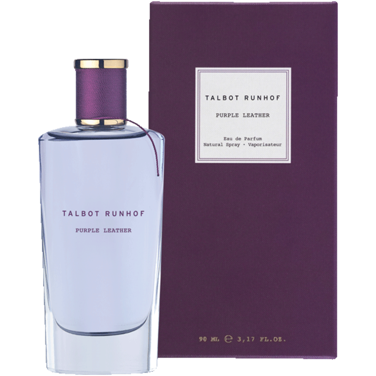 Talbot Runhof Purple Leather