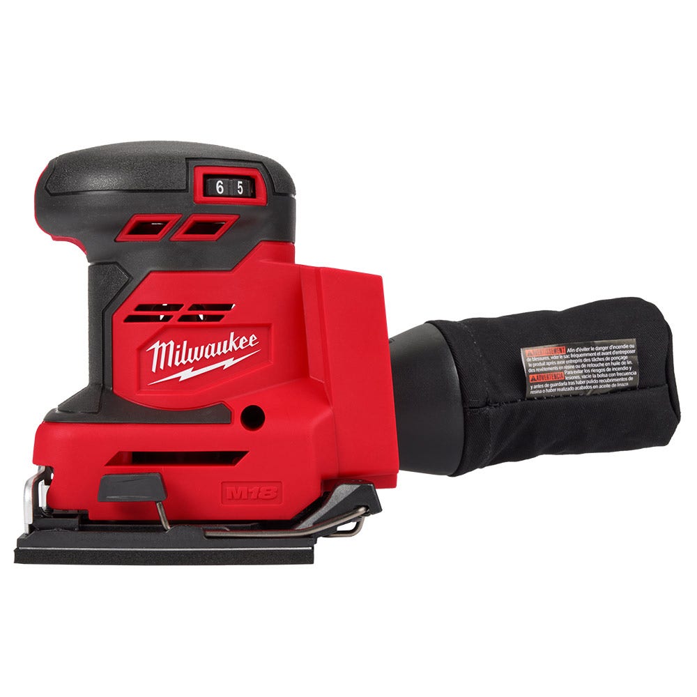 MILWAUKEE 18V 1/4 Blechschleifer M18BQSS0
