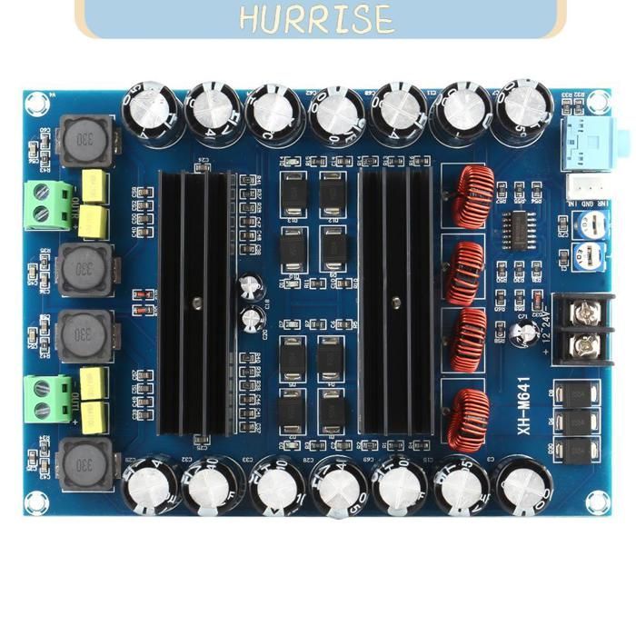 Placa amplificadora digital de 2 canales Tbest TPA3116D2 de 2 * 150W con refuerzo de película (hardware)