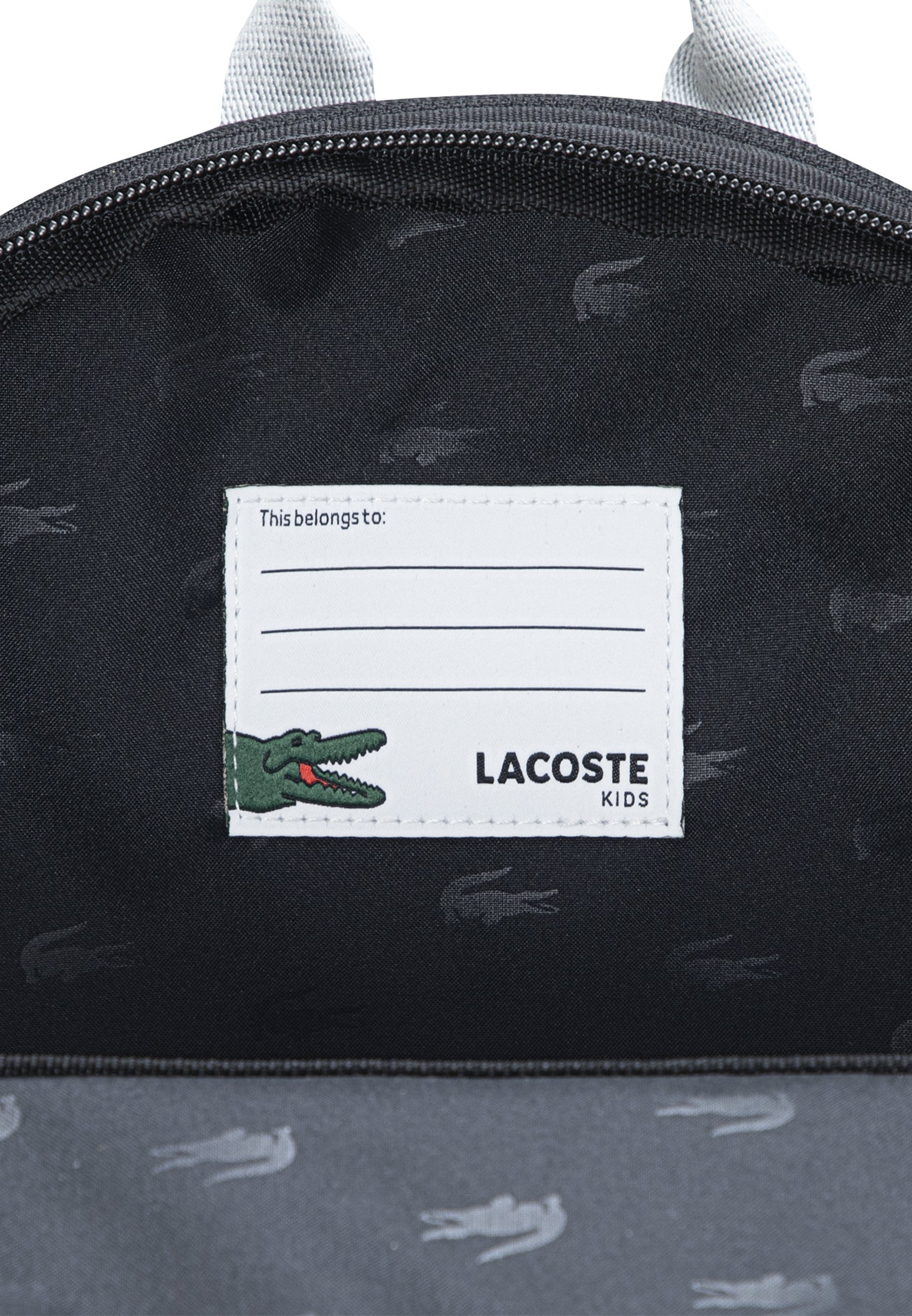 Lacoste Pennenbakje Unisex - Schooltas - zwart