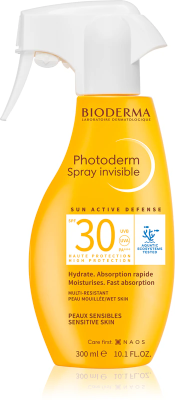 Bioderma Photoderm Spray FPS 30, protetor solar facial refrescante em spray FPS 30