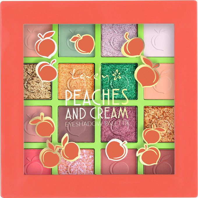 Paleta sjenila PEACHY AND CREAMY Palete sjenila i šminka