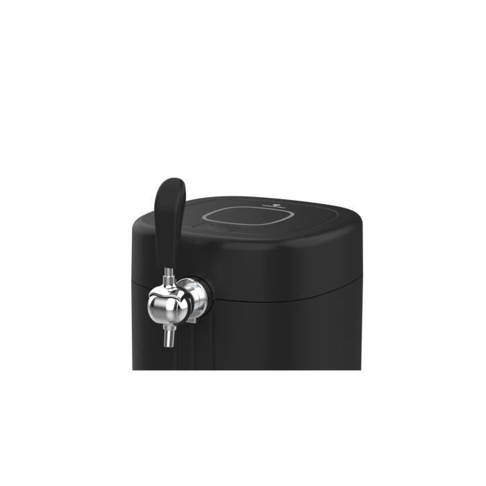 Dispensador de cerveza de 5 litros - CONTINENTAL EDISON CEMB5B4 - Negro - 60 W - Compatible con barriles de 5 litros
