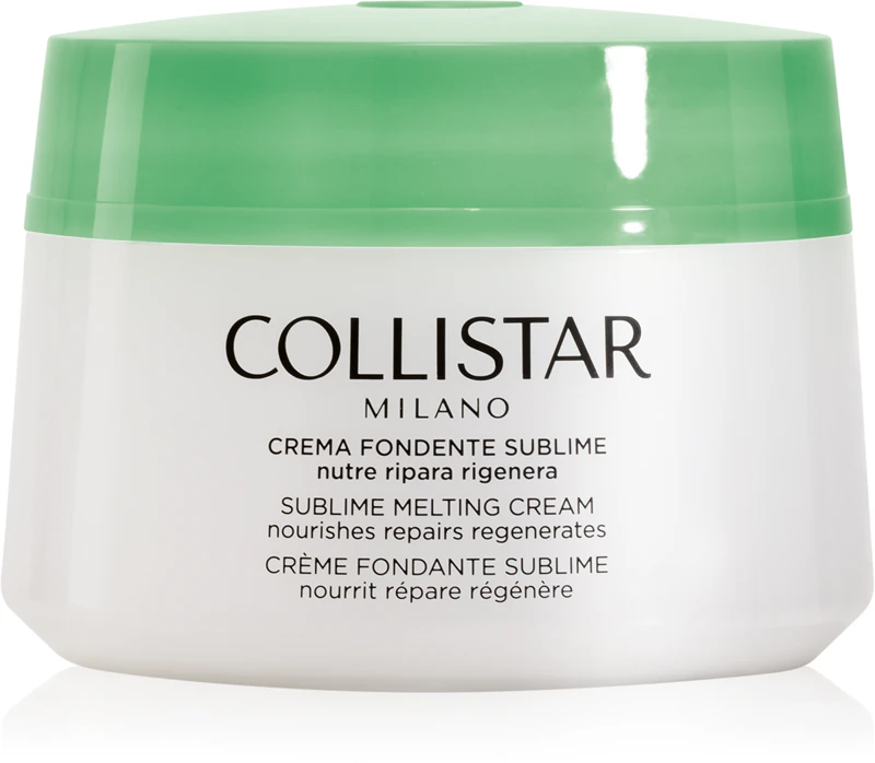 Collistar Special Perfect Body Sublime Melting Cream: creme firmador e nutritivo para pele muito seca.