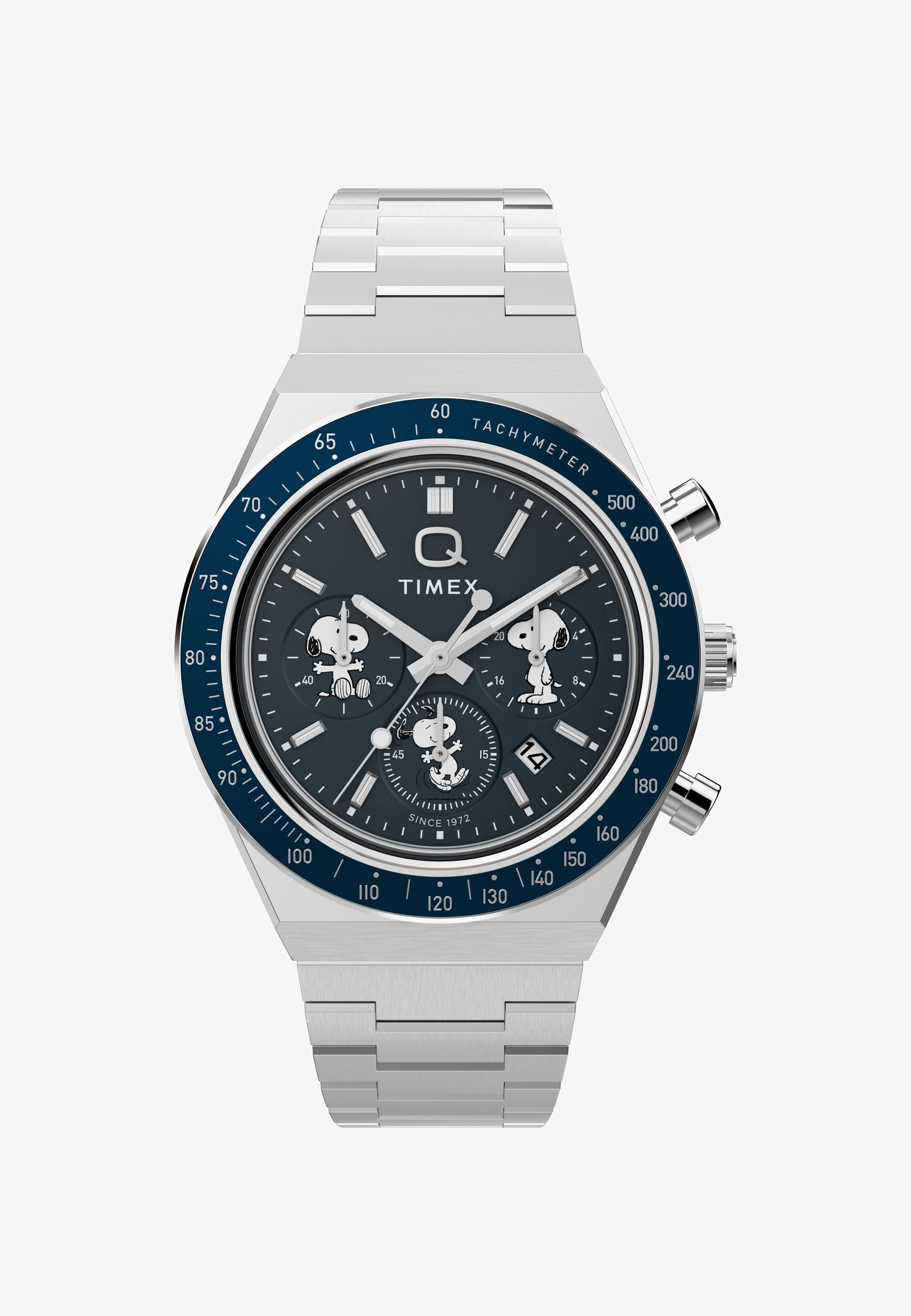 Timex PEANUTS - Montre chronographe - acier inoxydable