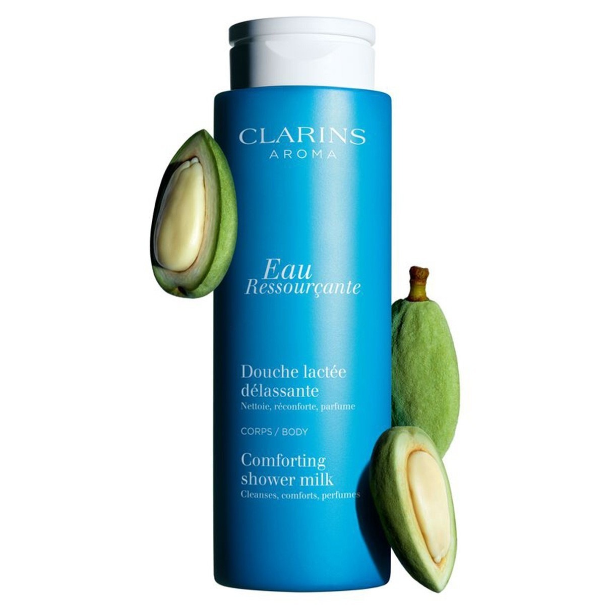Clarins gel za tuširanje Eau Ressourcante umirujuće mlijeko za tuširanje – 200 ml