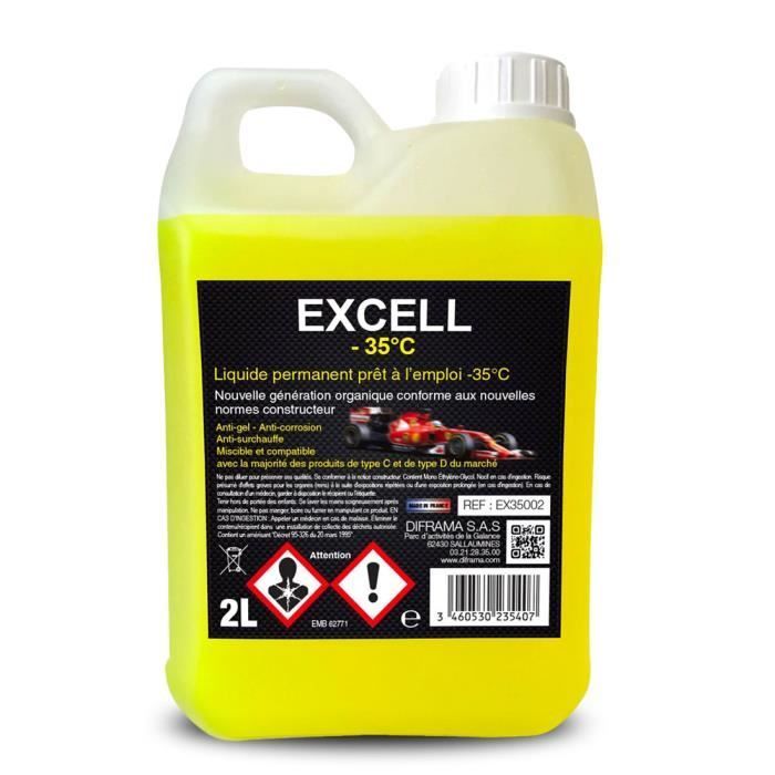 UNIVERSAL COOLANT -35 2 LITRE YELLOW