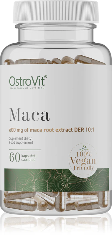 Výživový doplnok OstroVit Maca na podporu potencie a vitality