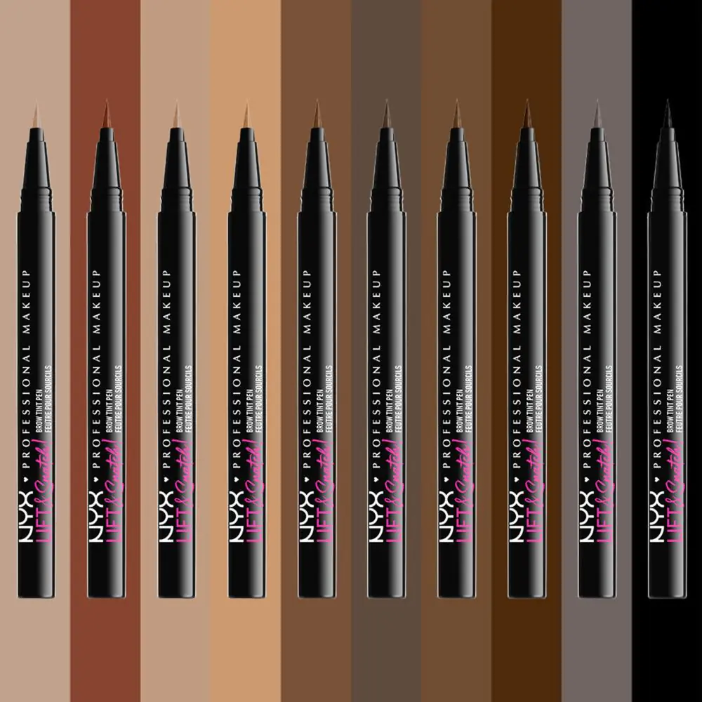 NYX Lift & Snatch! Pisak do brwi Ash Brown