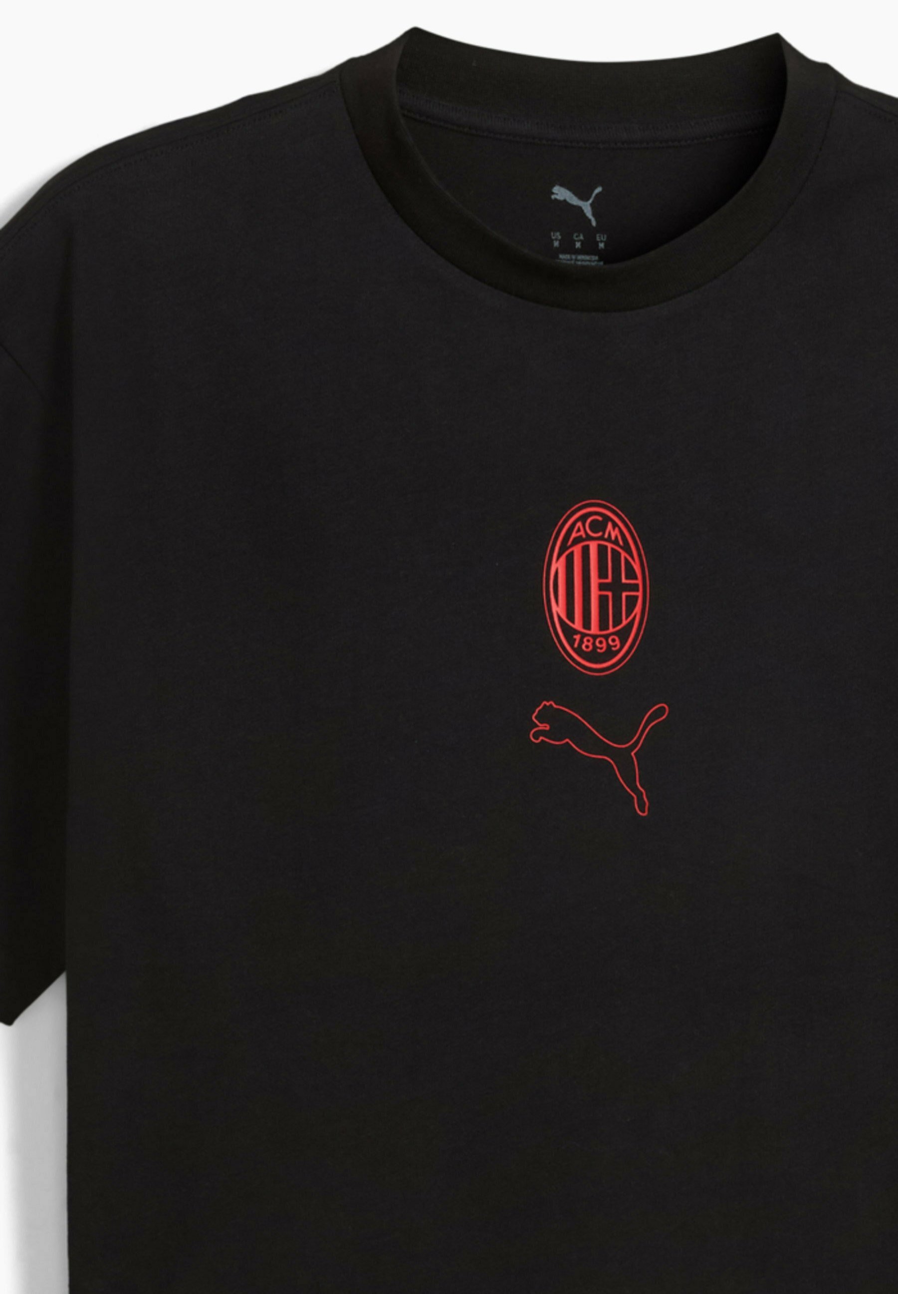 Puma AC MILAN STATEMENT CELLERATOR - Clubkleding - zwart voor alle tijden rood