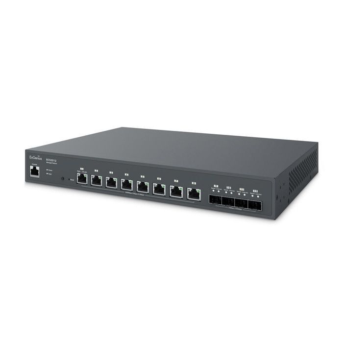 Switch de réseau - ENGENIUS - ECS2512 - 8 Ports 2.5G - Géré - L2+