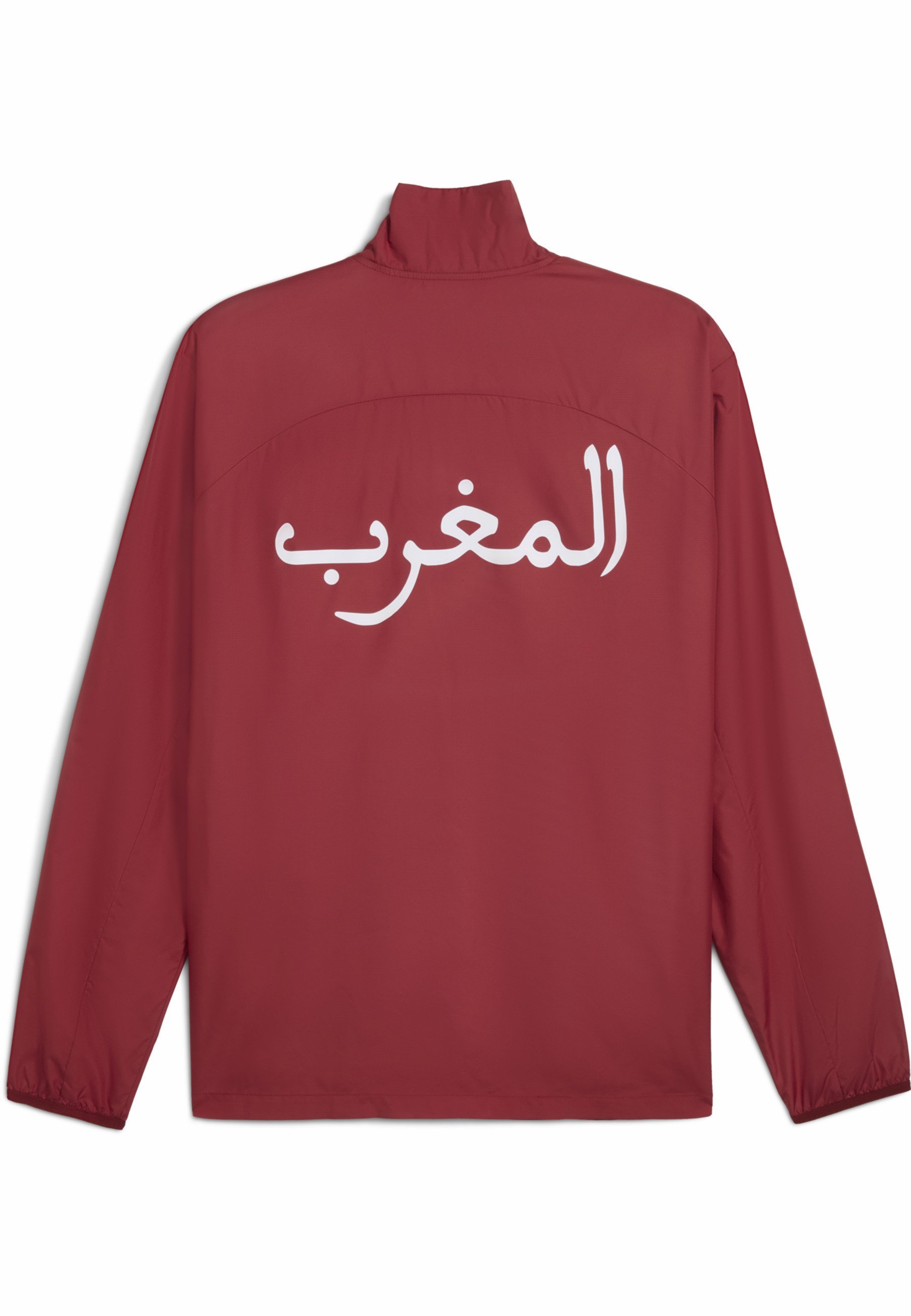 Puma MAROCCO FRMF PREMATCH WOVEN JACKET - Giacca da allenamento - rosso intenso archivio verde