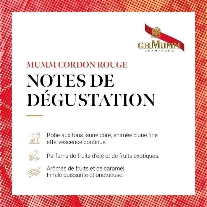 Mumm Cordon Rouge - Champagne 75 cl x 6