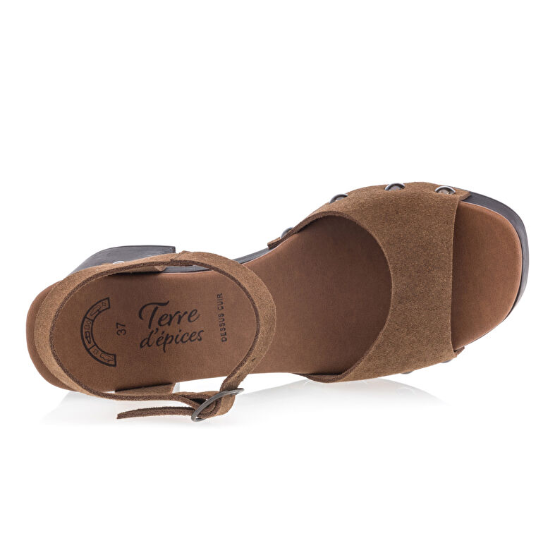 Women's Brown Mules/Clogs