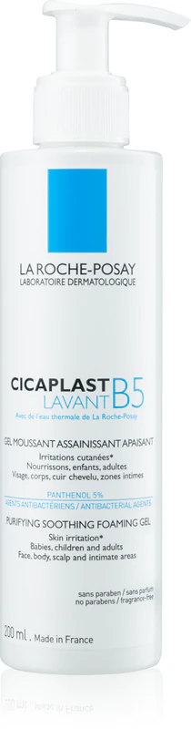 La Roche-Posay Cicaplast Lavant B5 verzachtende en reinigende schuimende gel