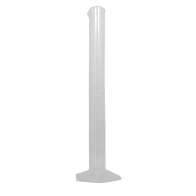Eprouvette 25 ml en plastique