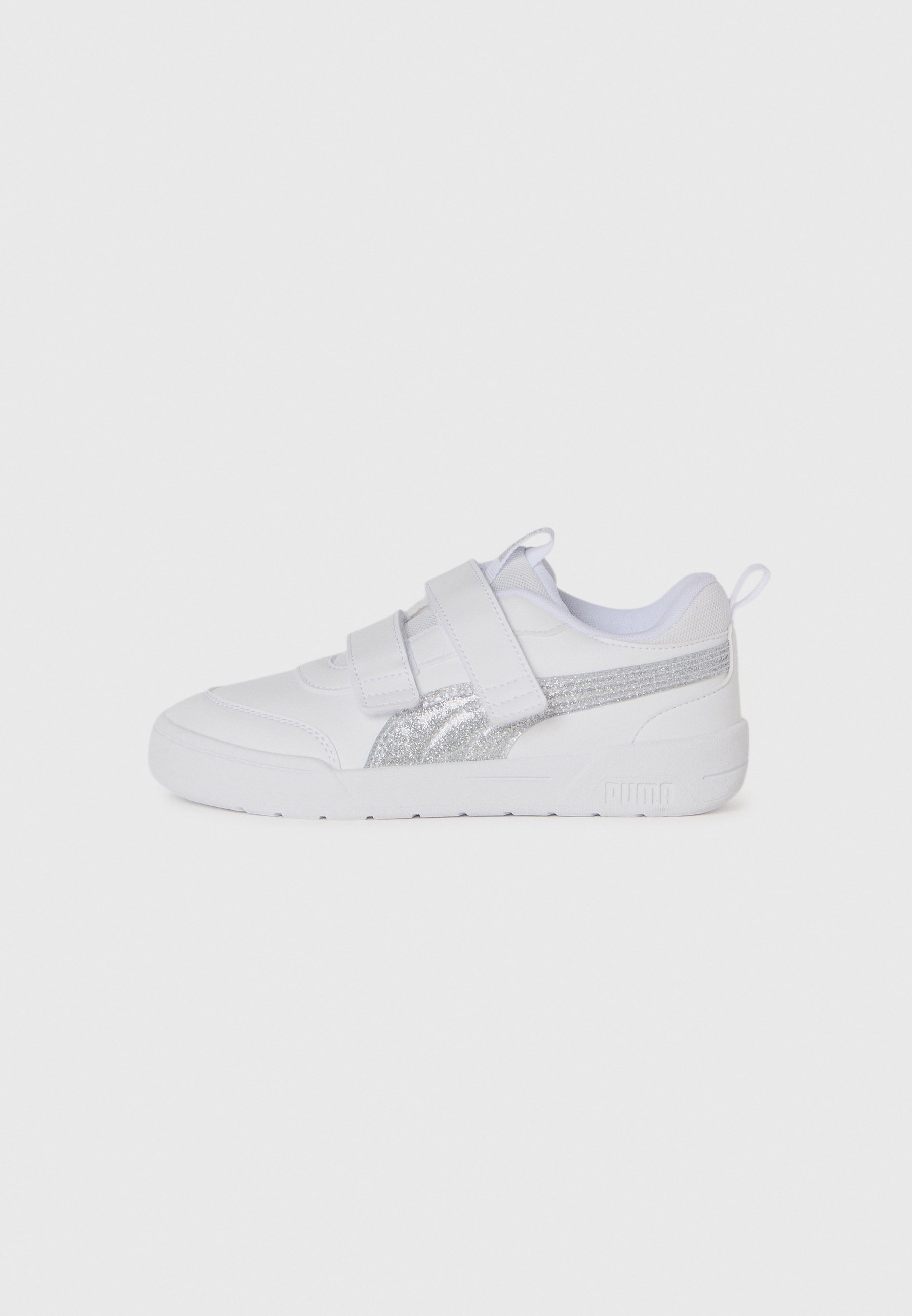 Puma MULTIFLEX 2 GLITZ UNISEX - Scarpe da corsa su strada - bianco/argento